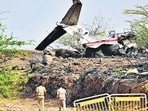 On January 28, Ajit Pawar died after a Learjet 45 aircraft owned by VSR Ventures crashed in Baramati (Raju Shinde/HT Photo)