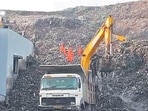 The ground-plus-two-storey building housing the administrative offices of a waste-to-energy plant at Moshi collapsed on Wednesday afternoon after the massive mound of legacy waste began sliding onto the structure at 1.30 pm.