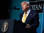 US President Donald Trump issues a stern warning to Iran, threatening complete destruction if they pursue assassination plans against him.