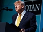 Donald Trump on Saturday stated he completed a physical exam at Walter Reed.