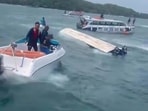 Boat carrying several Indian tourists has capsized near Phu Quoc Island in Vietnam.