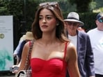 Ananya Panday at Wimbeldon.