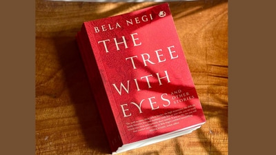 Cover of Bela Negi's new book, The Tree With Eyes and Other Stories that offers an honest portrait of the hills and of those who call these their home. Cover of Bela Negi's new book, The Tree With Eyes and Other Stories that offers an honest portrait of the hills and of those who call these their home.