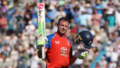Initially, England raced to 257/3 in 20 overs, their record total vs India. (Action Images via Reuters)