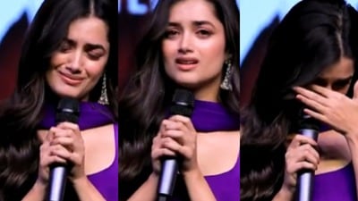 హైదరాబాద్ నా కర్మభూమి, నా చివరి సినిమా కూడా ఇక్కడే.. లెనిన్ సక్సెస్ మీట్లో ఏడ్చేసిన భాగ్యశ్రీ బోర్సే (x) హైదరాబాద్ నా కర్మభూమి, నా చివరి సినిమా కూడా ఇక్కడే.. లెనిన్ సక్సెస్ మీట్లో ఏడ్చేసిన భాగ్యశ్రీ బోర్సే (x)