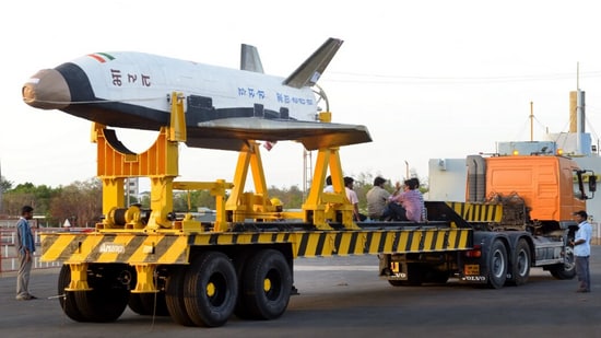 Isro's winged vehicle in the RLV programme. (Courtesy: Isro)