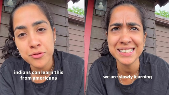 The woman compared holiday habits in India and the United States. (Instagram/@povpalak)