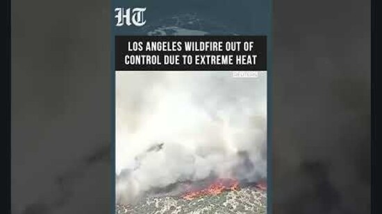 1,300 Acres In Flames: Los Angeles Wildfire Races Into Angeles National Forest | California