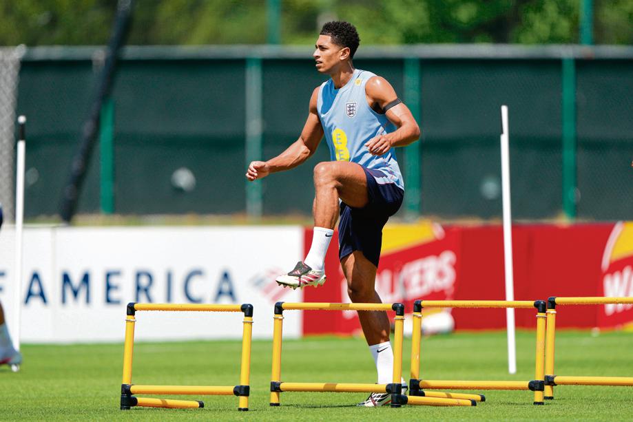 England midfielder, Jude Bellingham. (Photo: Charlie Riedel/ AP) England midfielder, Jude Bellingham. (Photo: Charlie Riedel/ AP)