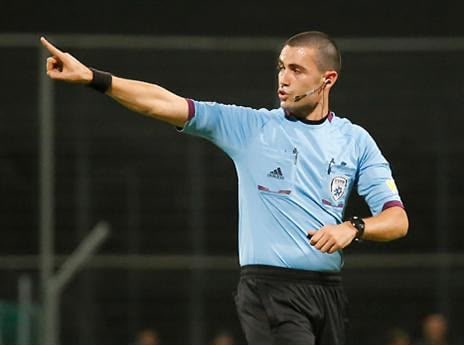 Oren during his refereeing days. (Special Arrangement ) Oren during his refereeing days. (Special Arrangement )