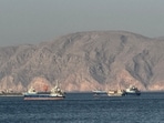 The US CENTCOM asserted that Iran does not control the strait, saying pathways for for free transit remained open.