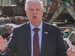 New details emerge about Lindsey Graham’s death after his return from Ukraine (AP Photo/Efrem Lukatsky)