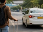 The cab driver allegedly drove away after accepting the ride.
