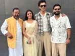 Actors Ravi Sah, Sanchita Basu, Dhaval Thakur and Kapil Kanpuria