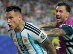 Lautaro Martinez scored the third for Argentina in the 121st minute as they went through to the semifnals, ready to take on England.