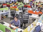 Today, services contribute about 52.9% of Gross Value Added (GVA), employ nearly 30% of the country’s workforce.(Bloomberg)