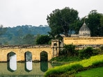 In addition to this bridge, he is credited for building 108 temples for Lord Shiva, as well as reconstructing the Hanuman Garhi in its present form at Ayodhya.