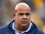 Michigan athletic director Warde Manuel came under fire after Sherrone Moore's firing. 
