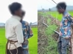 The youths were allegedly tied to a pole in the farm and assaulted by the villagers in an attempt to force a confession out of them.