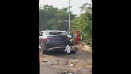 Chandigarh: Hit by ‘speeding’ Mercedes, 2 suffer multiple fractures Chandigarh: Hit by ‘speeding’ Mercedes, 2 suffer multiple fractures