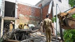 Part of under construction building in Noida collapses; 3 injured Part of under construction building in Noida collapses; 3 injured