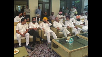 Despite a sustained show of strength, boycott of party meetings and repeated attempts to persuade the central leadership, the Channi camp has failed to secure any assurance of a leadership change. (ANI Photo)