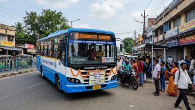 একটি নয়া বাস চালু করল পশ্চিমবঙ্গ পরিবহণ নিগম। ফিরিয়ে আনল দুটি পুরনো রুট। (ছবিটি প্রতীকী, সৌজন্যে ন্যানো ব্যানানা দিয়ে তৈরি) একটি নয়া বাস চালু করল পশ্চিমবঙ্গ পরিবহণ নিগম। ফিরিয়ে আনল দুটি পুরনো রুট। (ছবিটি প্রতীকী, সৌজন্যে ন্যানো ব্যানানা দিয়ে তৈরি)