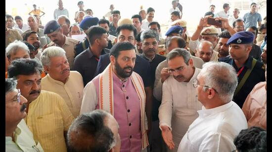 CM reviews preparations for PM Modi’s July 17 Jind visit. (HT)