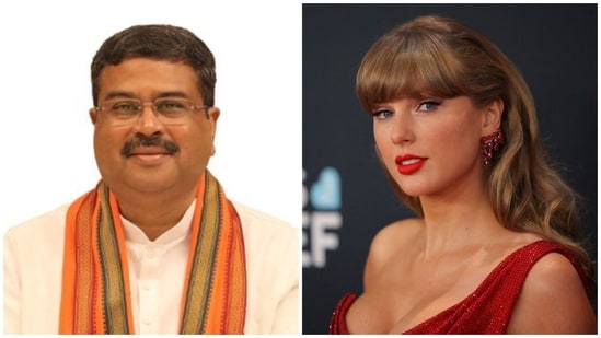 The Cockroach Janta Party (CJP) has criticised Union education minister Dharmendra Pradhan by using US pop star Taylor Swift's hit song Anti-Hero in a video montage.