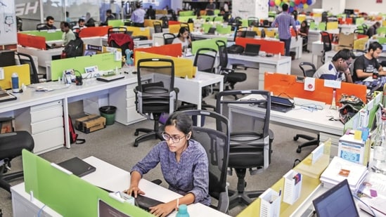 Today, services contribute about 52.9% of Gross Value Added (GVA), employ nearly 30% of the country’s workforce. (Bloomberg)