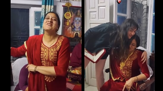 The video has amassed over 21 million views and prompted thousands of heartfelt reactions from social media users. (Instagram/@vansshhiiikaa)