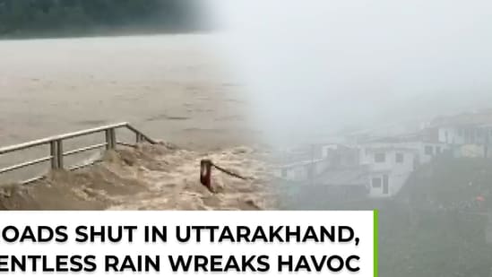 Uttarakhand monsoon disaster: 69 roads shut,retaining wall collapses in Dehradun