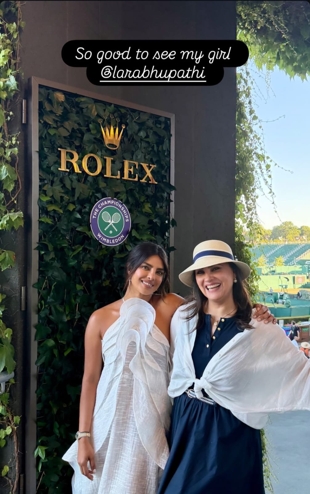 Priyanka Chopra and Lara Dutta's reunion. Priyanka Chopra and Lara Dutta's reunion.