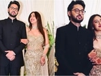 Akansha Ranjan Kapoor stuns in Gaurav Gupta's  <span class='webrupee'>₹</span>6.5L couture for her wedding reception.
