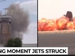 Conflicting claims have emerged after explosions were reported at Yemen's Sanaa International Airport.