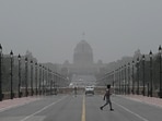 Gram It: A man was spotted walking on the Kartavya Path amid reduced visibility, in Delhi on Sunday. The city's AQI has slipped into the “poor” category at 261 on Monday, the highest in over 85 days. The Commission for Air Quality Management (CAQM) has attributed this to the dusty winds from storms in Afghanistan, Iran, and Pakistan. Delhiites, it is advised to keep your air purifiers on to breathe cleaner air.