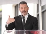 Jimmy Kimmel took a jibe at Senator Mitch McConnell's recovery photo.