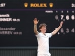 Jannik Sinner after winning Wimbledon 2026.