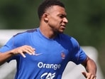 France's forward Kylian Mbappe. (AFP)