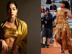 Celebrities are wearing different shades of gold, serving statement looks.