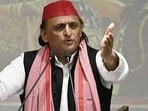 Samajwadi Party president Akhilesh Yadav. (HT file)
