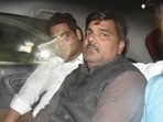 Former AAP leader Tahir Hussain convicted in IB officer Ankit Sharma's murder case (HT File Photo)