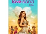 This image released by Peacock shows promotional art for the reality series "Love Island USA." (Preacock via AP)