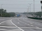The expressway will also be India’s first to use a barrier-free toll collection system. (File) The expressway will also be India’s first to use a barrier-free toll collection system. (File)
