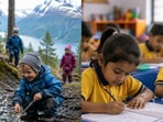 A man compares childhood experiences in India and Norway.