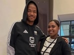 Aqueelah Adendorf honors her late partner, soccer player Jayden Adams, after his unexpected passing. She expresses gratitude to supporters(Aqueelah Adendorf/Instagram)
