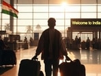 Representational image showing NRI returning to India.(AI Generated/Grok)