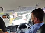 The employee quit his IT job of 19 years to become a cab driver. (Instagram/@kaashseakash)