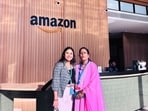 A Bengaluru woman shared heartwarming photos after taking her mother to the Amazon office for the first time.