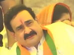 Video shows Narottam Mishra being consoled by MP CM Mohan Yadav